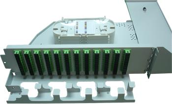 19" folding optical bath ODF-FARW3U120-C, 120x SC Simplex