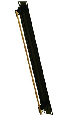 19" panel with ground bar and 5 terminals