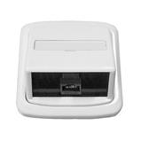 ABB Tango Data socket CAT5e 1xRJ45 on plaster, white