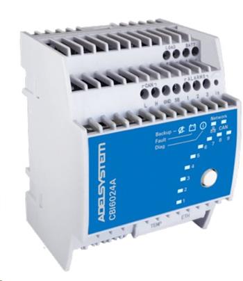 ADEL System CBI6024A, industrial backup power supply, 24V/2.5A, 60W, IP surveillance
