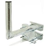 Antenna holder 30/36 (for mast 40-130mm), tube 60/3mm, PROFI zinc Heat