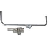 Antenna holder complete with angle, (for mast 25-89mm), pipe 28/2mm, zinc Heat