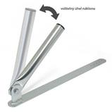 Antenna holder under the roof tile with a tilt of Galva zinc