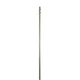 Antenna mast 2 meters, 42/2mm (with nuts), zinc Zár