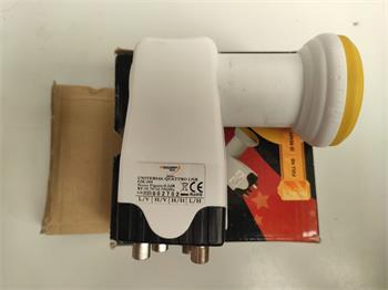 Bez záruky: GOLDEN INTERSTAR LNB quattro 0,2 dB