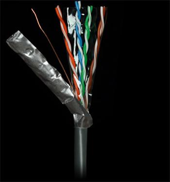 Cable Ubiquiti ToughCable Level2 outdoor SFTP CAT5e, wire, box 305m, PE, black