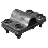 Clamp to arresting rod for SJ 1 remote lightning rod