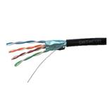 DATACOM FTP wire CAT5E PE, outdoor, black