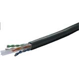 DATACOM UTP wire CAT6 PE, outdoor, black