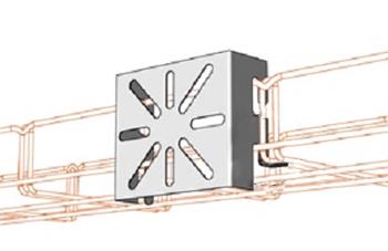 DZM 1 junction box holder for MERKUR 2 gutter