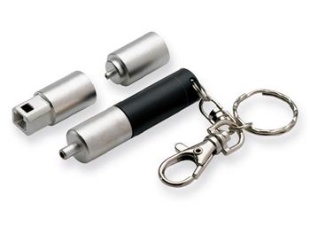 Emitter of visible red light (650nm).