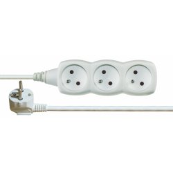 Extension cable 230V/2m-3 sockets