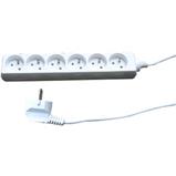 Extension cable 230V/5m-6 sockets