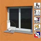 Holder small for plastic window