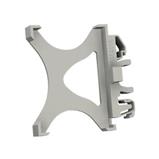 Holder TYCON PoE-INJ-1000-WT(x) on a DIN rail Holder TYCON PoE-INJ-1000-WT(x) on a DIN rail