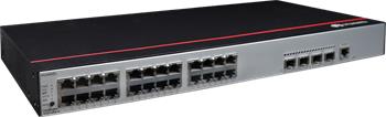 Huawei S5735-L24P4S-A1 Managed PoE+ Switch, 24x GE port, 4x SFP, official CZ distribution