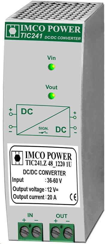 IMCO POWER TIC241.H 24_4806 inverter, 24V DC/48V DC, 300W
