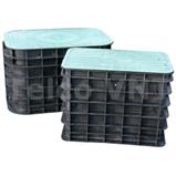 Large cable chamber SGLB 2436 (1022x723x610) incl. lid