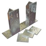 Lattice mast holder 365x365x365 lower part-heat