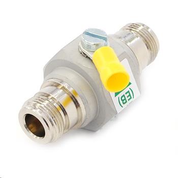 Lightning arrester N female-N female, 0-500 MHz
