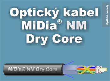 LT MiDia NM 12 vl. AW+, 1x12 vl./tube, HDPE jacket, OD 7.5 mm (6 el.)