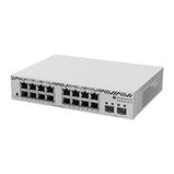 MikroTik Cloud Smart Switch CSS318-16G-2S+IN, 16xGLAN, 2xSFP+, SwOS