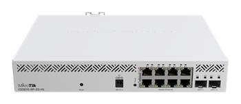 MikroTik Cloud Smart Switch CSS610-8P-2S+IN, 8x GLAN with PoE, 2x SFP+
