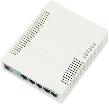MikroTik RB260GS adjustable 5-port gigabit switch, SFP port, CSS106-5G-1S