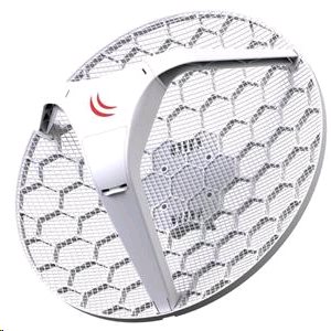 MikroTik RouterBOARD LHG-5HPnD, LHG HP5, 24,5dBi, 802.11an, ROS L3, PoE, zdroj