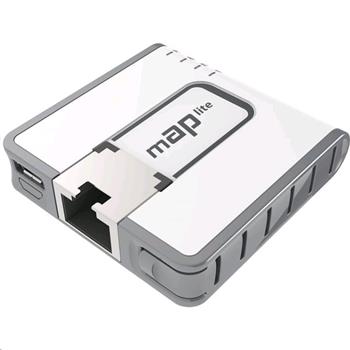 MikroTik RouterBOARD RBmAPL-2nd, maps, lite, ROS L4, 1xLAN, plastic. boxes, power adapter