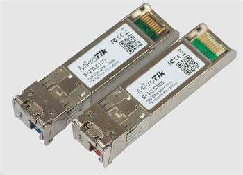 MikroTik SFP + Optical Module S + 2332LC10D, SM, 10km, 10GB (10G T1270nm/R1330nm)