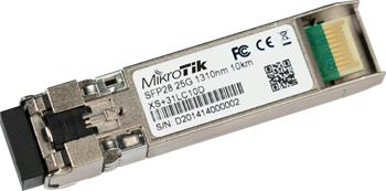 MikroTik SFP28 optical module XS+31LC10D, 25Gbps, singlemode