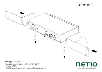 Montážní držák NETIO RM1 4C