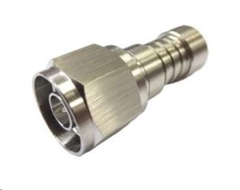 N male connector for RG-8, waterproof, Andrew, crimp