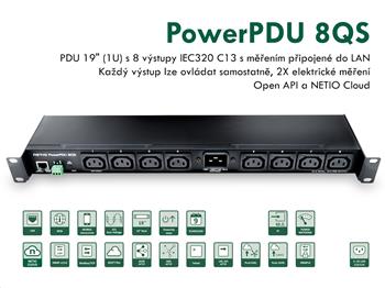 NETIO PowerPDU 8QS smart sockets