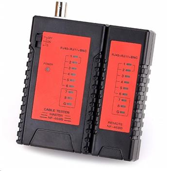 NOYAFA NF-468B, basic tester of telephone, ethernet and coaxial cables