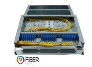 Optical bath, 19", 24x SC simplex, fixed