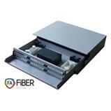 Optical bath, 19". 48x SC Simplex, extendable, 2.5U