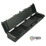 Optical cable coupler, up to 48 splices