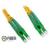 Optical patchcord, 9/125, LC/APC-LC/APC, SM, duplex, 2m