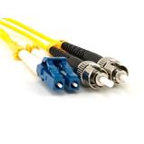 Optical patchcord, 9/125, LC/PC-ST/PC, SM, duplex, 10m