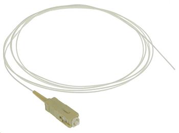 Optical pigtail, OM1, 62.5/125, SC/PC, MM, 900µm, 1m