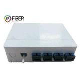 Optical socket, 4x SC, 8x LC