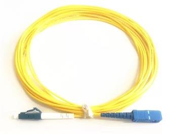 Optický patchcord, 9/125, LC/PC-SC/PC, SM, simplex, 2m