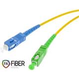 Optický patchcord, 9/125, SC/PC-SC/APC, SM, simplex, 1m