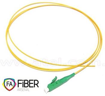 Optický pigtail, 9/125, LC/APC, SM, 900µm, 1m