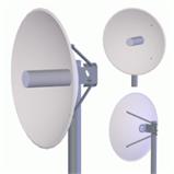 Parabolic antenna 21dBi, dia.60cm incl. Lightning arresters
