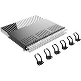 PATCHBOX 365 System Cat.6a STP, incl. 24 cassettes with 0.8 m cables