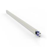 PATCHBOX.ONE Cat.6a STP, cassette with cable 1.8m, purple, 30RU