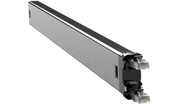 PATCHBOX Plus+ System Cat.6a STP, cassette with 1.8 m cable